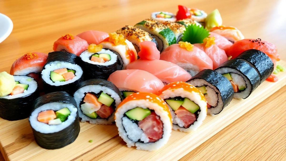 Conheça os tipos de sushi uramaki Conheça os tipos de sushi uramaki