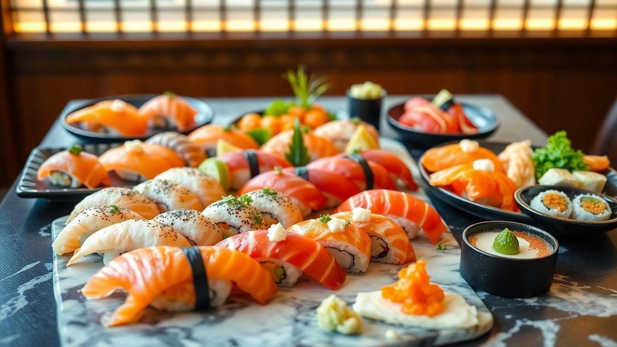 Descubra os tipos de sushi no cardápio de sushi